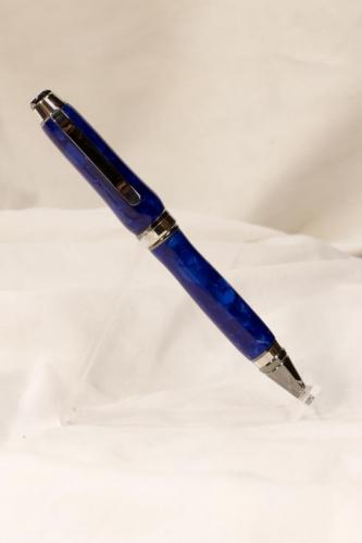 Blue Cigar Style Pen