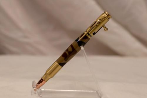 Came Rifle Shell Bolt Action Pen