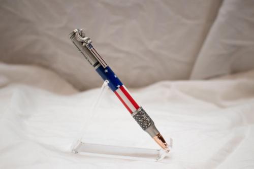 USA Flag Bolt Action Pen